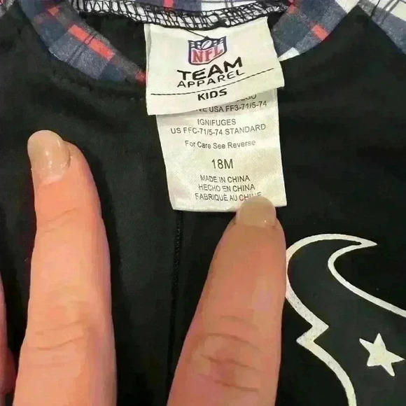 Texans one piece outfit 18 months nwt - Picture 2 of 2